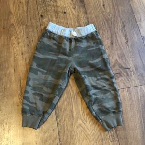 Carter’s 18month green camouflage cotton jogger